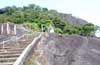 Group booked for entering Karinjeshwara temple with footwear
